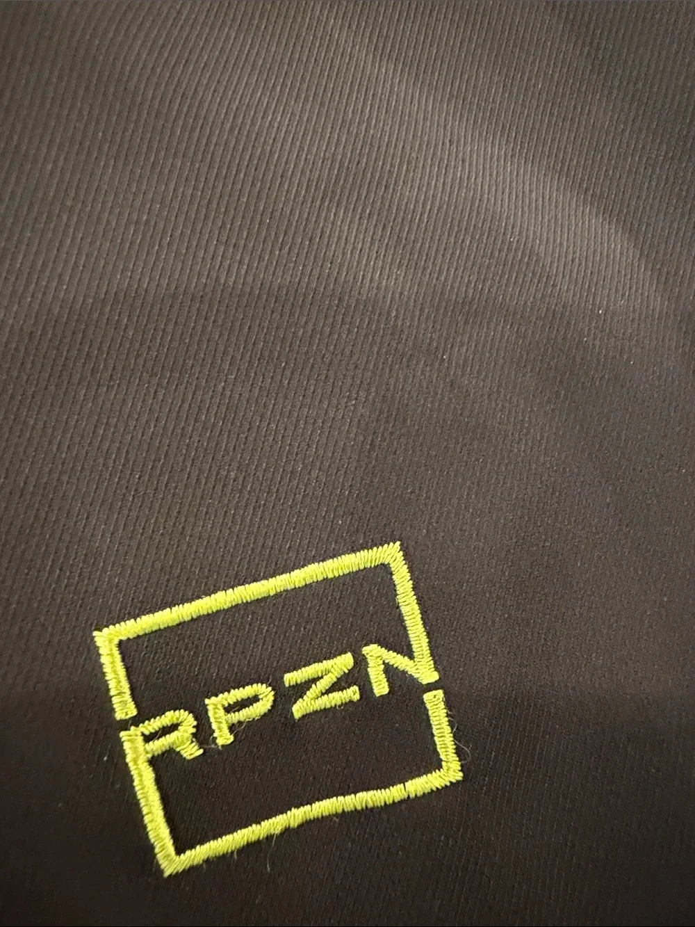Men black Jacket with yellow  Accent Hood